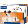Virbac antiparassitario EFFITIX 4-10KG DA 4F IALE